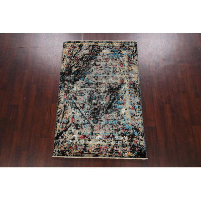 Jerrion One-of-a-Kind 4'0" X 6'1" New Age Area Rug in