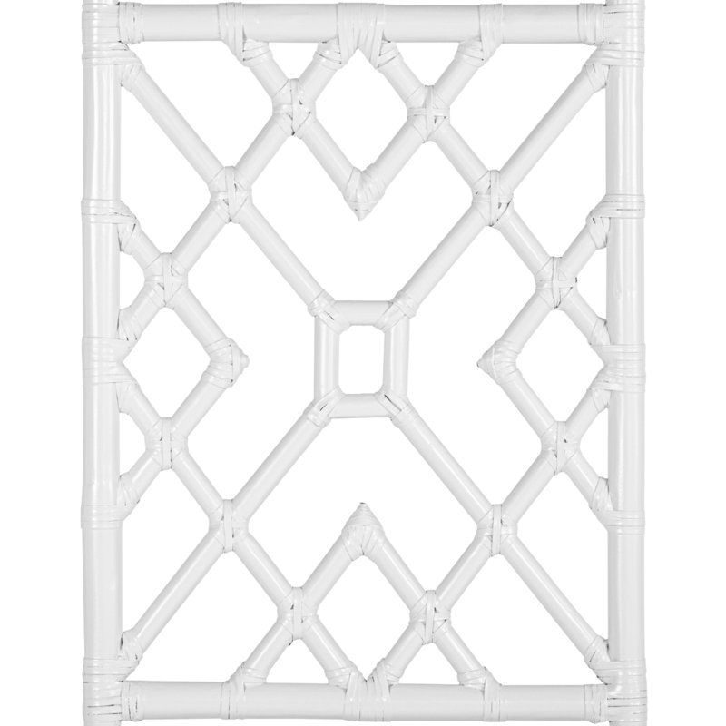 Ananias Platform Bed, King, White