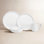 Nevaeh White Dinnerware Set - Service for 4