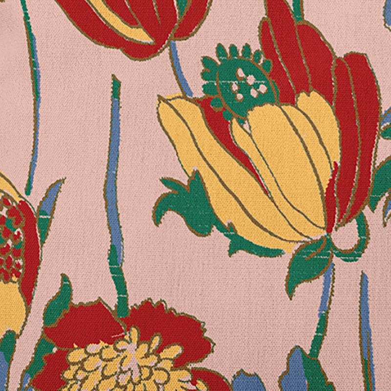 Floral Frolic Floral Outdoor Reversible Throw Pillow, 16" x 16"
