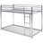 Silver Twin Over Bunk Bed With - Low For Strengthened Success Rate Metal , Safe And-378775952-378775953