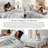 Tropic Leaf Collection Beige/Blue/Brown Microfiber Reversible Quilt Set-1408109573-1456616624
