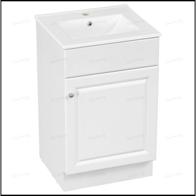 Meuble-lavabo de 20 po avec lavabo et tablette réglable