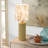 19.5" Boho Resin Table Lamp