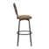 Basche Swivel Adjustable Height Bar Stool