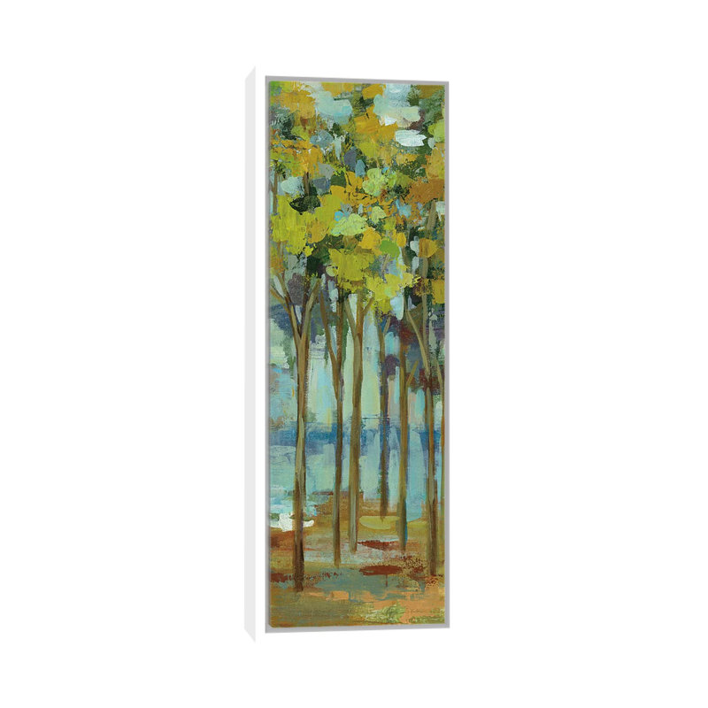 «Spring Trees Panel I» par Silvia Vassileva, reproduction d'art panoramique sur toile, H 60 po x l 20 po x P 1,5 po