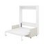Lit escamotable double pleine grandeur avec coussin-341026599-341026596