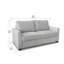 3 Seater Cotton Blend Sofa Bed