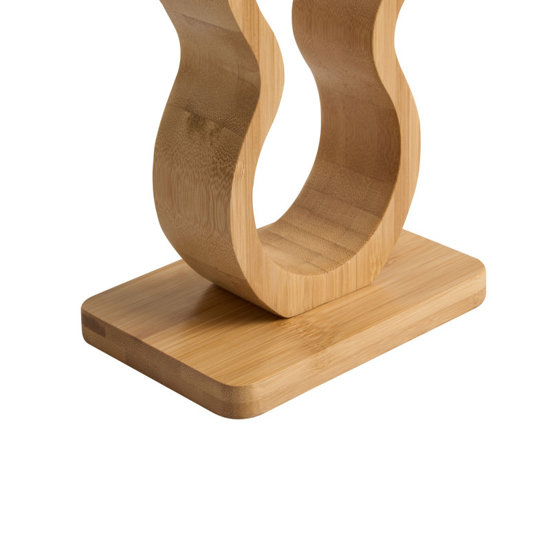 Wine Rack CERISE Bamboo Light Brown