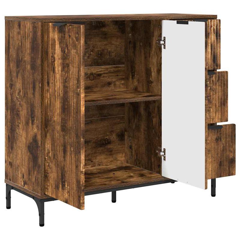 89.5cm Sideboard, Smoked Oak