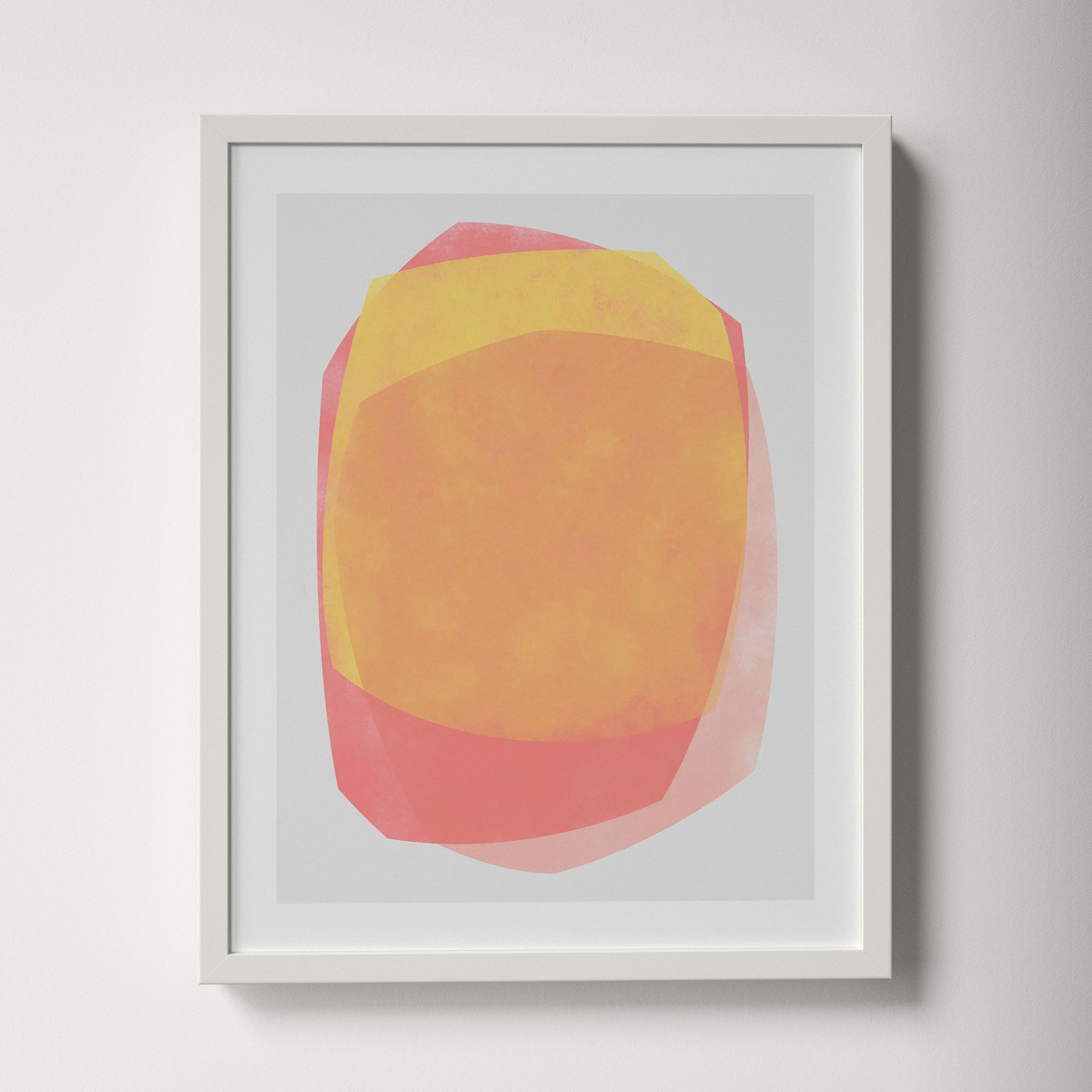 Eclipse 2 by Jacques Pilon, White, 25" H x 20" W