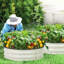 Lit de jardin surélevé en métal 30 po x 9 po Neriya-1492091607
