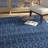 Modern Farmhouse Moroccan Geometric Dark Blue Area Rug-33039885