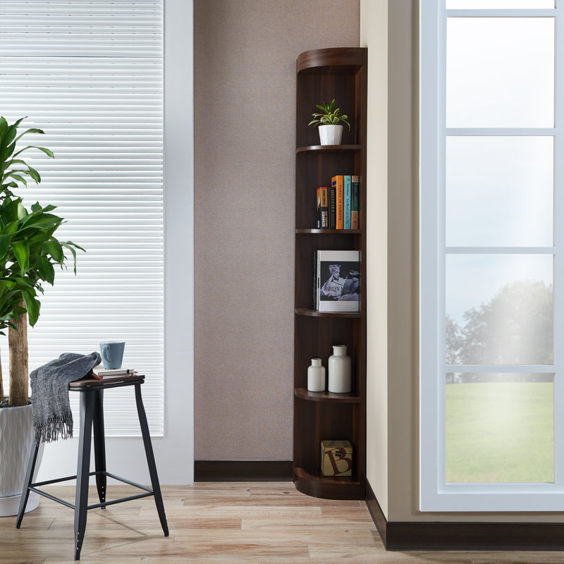 Fritts 196cm H x 30cm W Corner Bookcase