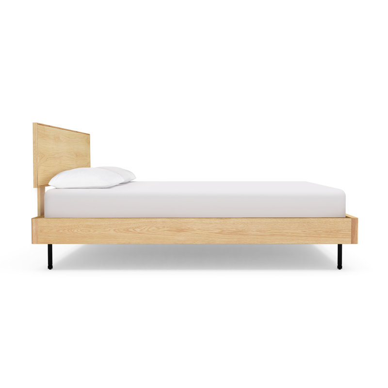 Munro Bed, King, White Oak