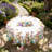 Easter Tablecloth Dreamy Eggs and Tulips Design Round Washable Table Cover Perfect for Indoor Dining and Family Party Decorations-1985773034