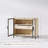 Metal And Glasss Sideboard Accent Cabinet Credenza-734380353-734380352