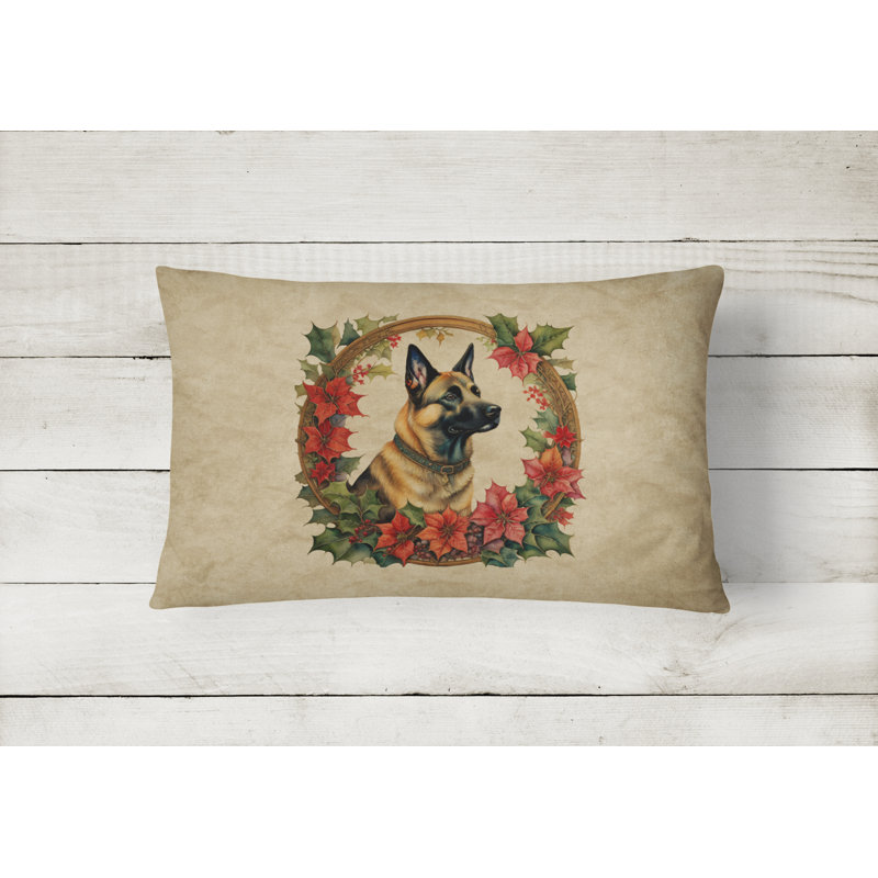 Coussin Christmas, 12 po x 16 po, Rectangulaire