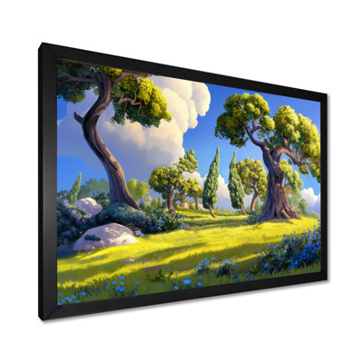 «The Swaying Cypress Pointillism X - Van Gogh», art mural