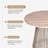 26'' Round Outdoor Coffee Table