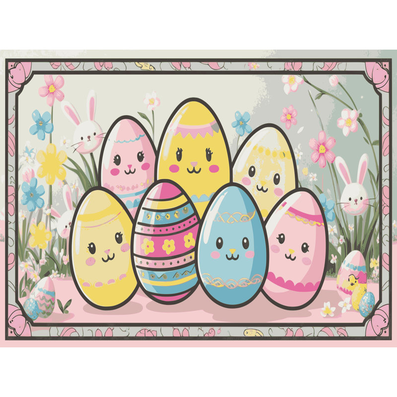 Tapis East Spring, Rectangle 7 pi x 9 pi