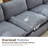 31.5" Heffernan Accent Chair Modular Sectional Sofa-110585205