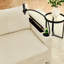 Canapé rembourré avec repose-pieds, causeuse de salon avec porte-gobelets et porte-téléphone, canapé moderne pour la maison-908254358