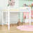 Metal Loft Bed with Ladder and Guardrails-134919547
