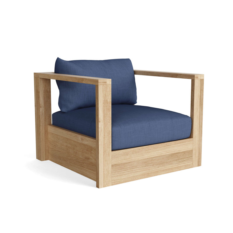 Teak Patio Chair with Cushions