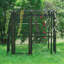 Cage à oiseau avec support en fer 80,7 po Corwynn-615578316