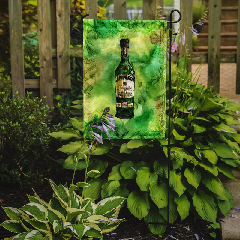 Multicolore, drapeau de jardin irlandais St Patrick's Day