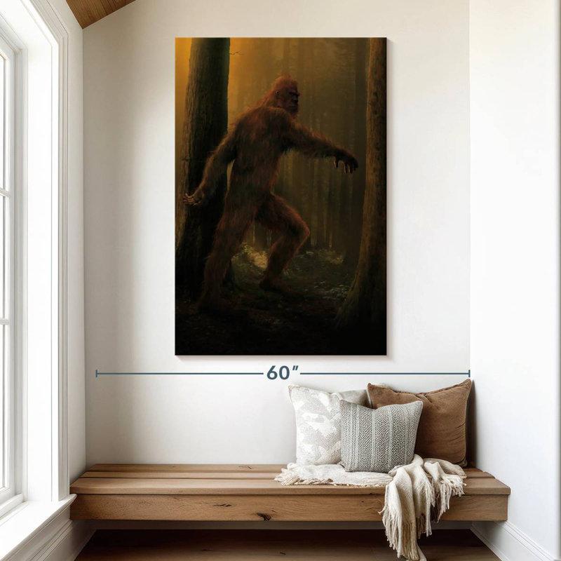 Kelan Bigfoot, 51" H x 34" W