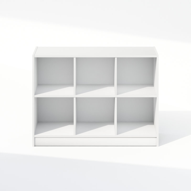 Hannans Book Display Bookcase, White