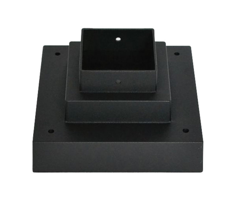 Base de pilier H 3,5 po Arrabelle, Noir