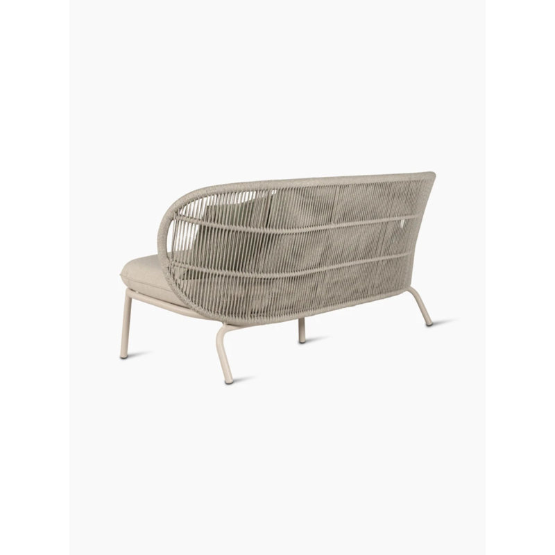 Kodo Outdoor 2 - Seat Patio Sofa, Dune White