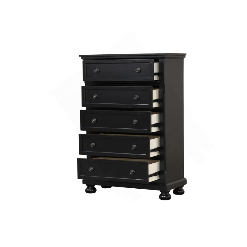 Commode Meade G8925-CH, noire, Noir