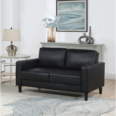 Upholstered Track Arm Loveseat