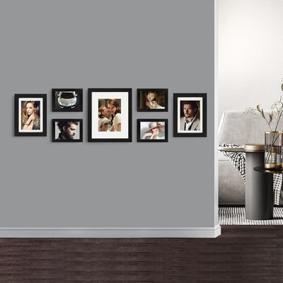 4x6 Black Picture Frame Set Of 4