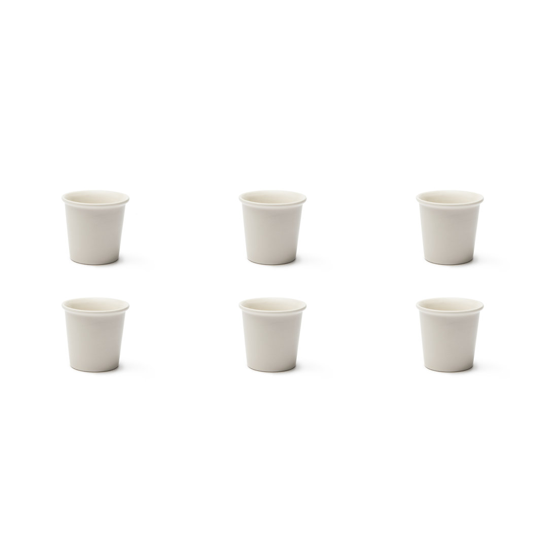 Espressotasse Fashion White Porzellan Neues Bone China