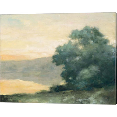 «Th pensant de la vallée neutre» par Julia Purinton - peinture sur toile tendue
