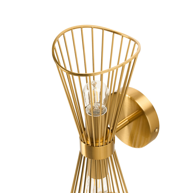 Iron Armed Sconce, Gold