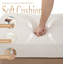 Chaise et repose-pieds en aluminium sans assemblage, finition aspect bois: 0% déforestation, 100% âme de bois