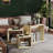 vidaXL Nesting Table Engineered wood Small Stackable-305012796-305012797