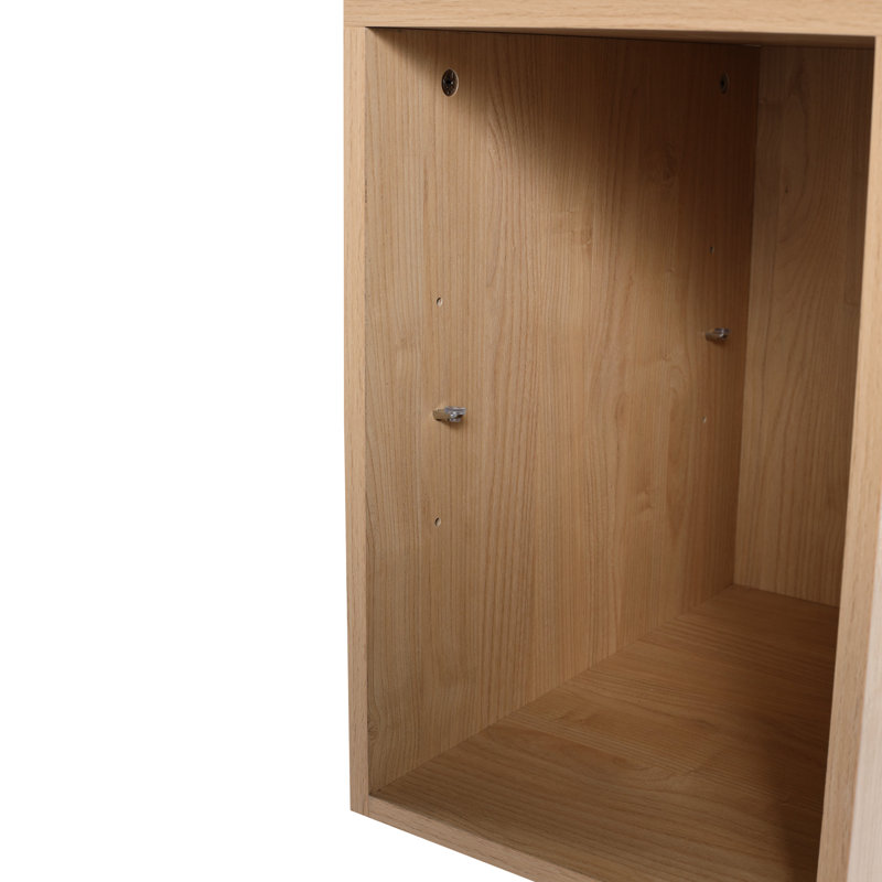 Meuble-lavabo de salle de bain moderne 60 po avec tiroirs Modern