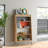 Aaron Standard Bookcase With 4 Shelves