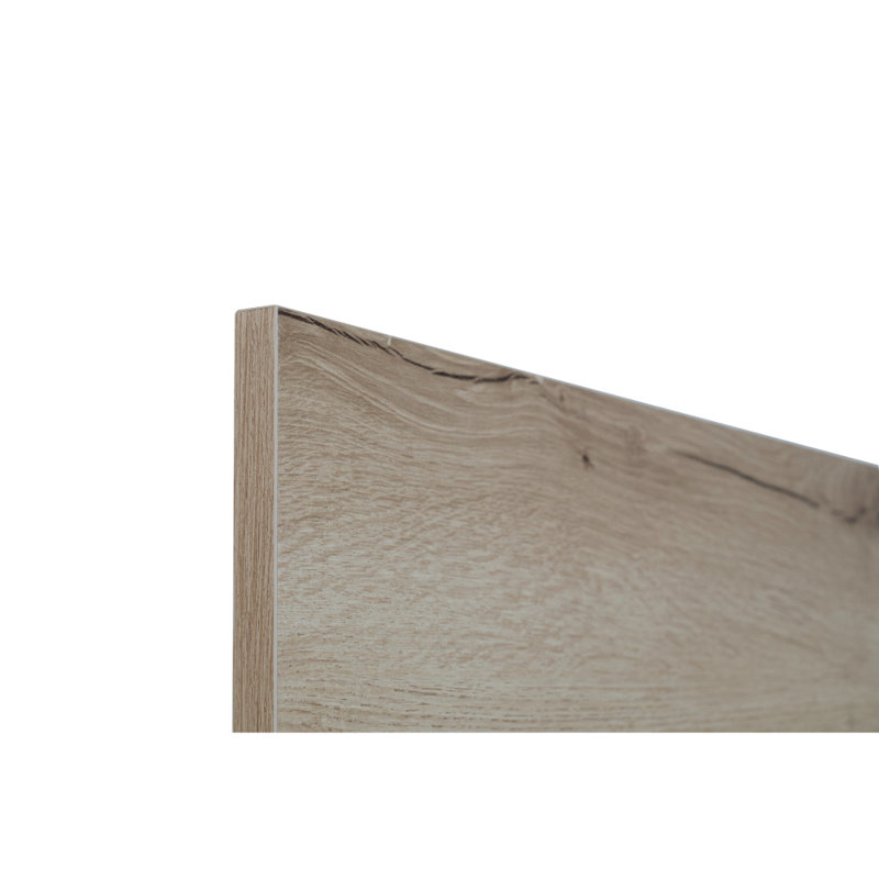 Radiance Light Oak Slab Style Kitchen Cabinet Island Back Panel (36 in W x 0.75 in D x 24 in H)