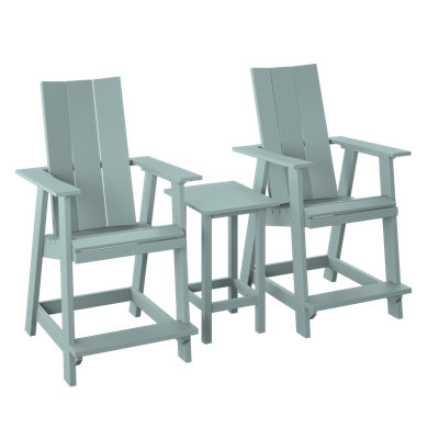  Ensemble de balcon moderne sauge
