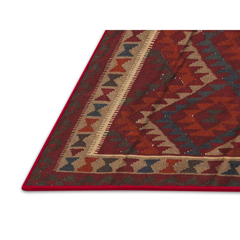 Tapis rouge Yepez Southwestern, Rectangle 5 pi x 7 pi