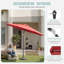 Parasol de marché 108 po, 8 baleines en fibre de verre et UPF de 90, rouge-702979910-697899457