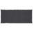 vidaXL Highback Chair Cushion Set of 2 Anthracite 100% Polyester-659946992